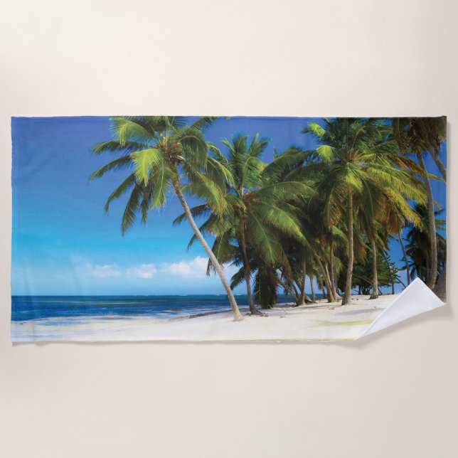Exotisches Kissen Strandtuch (Vorderseite)