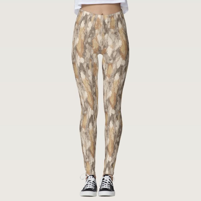 Exotisches Motiv Blumen Beste-Mutter-Geschenk Capr Leggings (Vorderseite)