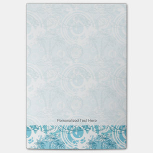 exotisches Ozeanmuster Post-it Klebezettel