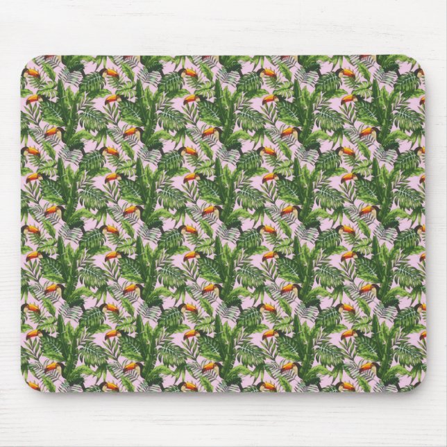Exotisches Tropengebirge Mousepad (Vorne)