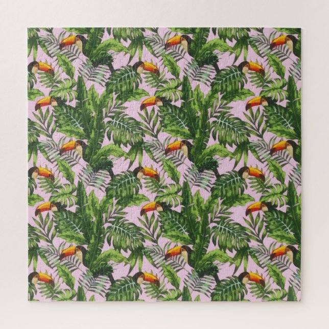 Exotisches Tropengebirge Puzzle (Vertikal)