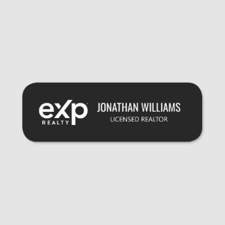 EXP Realty Name Tag Namensschild