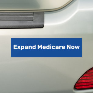Expand Medicare Now Bumper Sticker Autoaufkleber