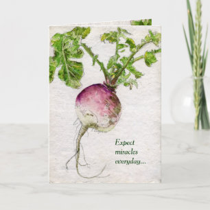 Expect Miracles Everyday. Fine Art Greeting Card Karte