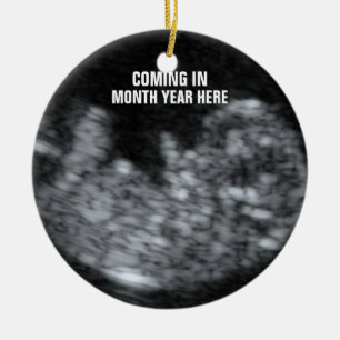 Expectant Baby Keepake Keramikornament