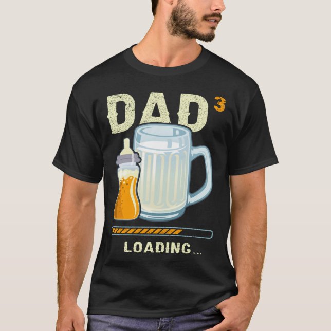 Expectant Dad Dad to be Future Dad 3rd child  2 T-Shirt (Vorderseite)
