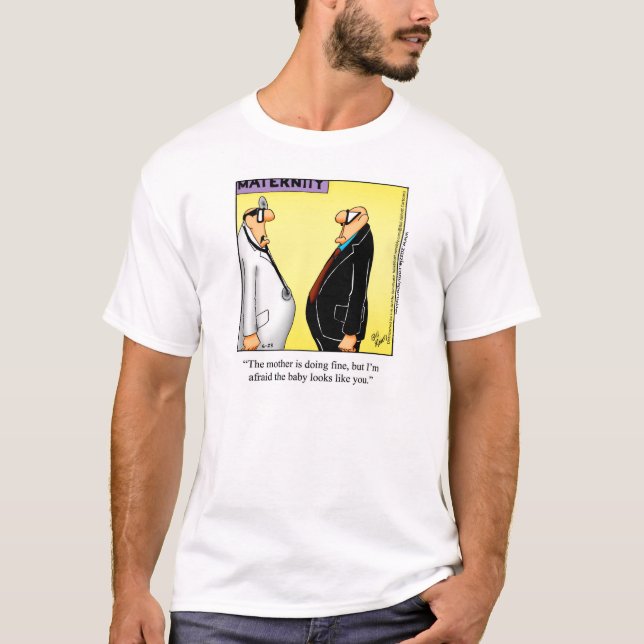 Expectant Parents Spaß Tee Shirt "Spectickles" (Vorderseite)