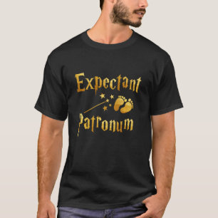 Expectant Patronum Funny Pregnancy Ankündigung T-Shirt