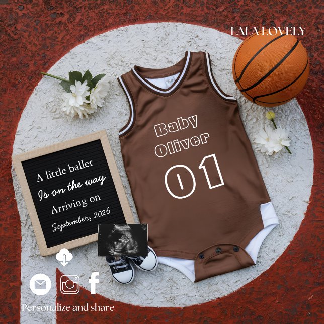 Expecting Baby Sports Pregnancy announcement card  Ankündigung (Von Creator hochgeladen)