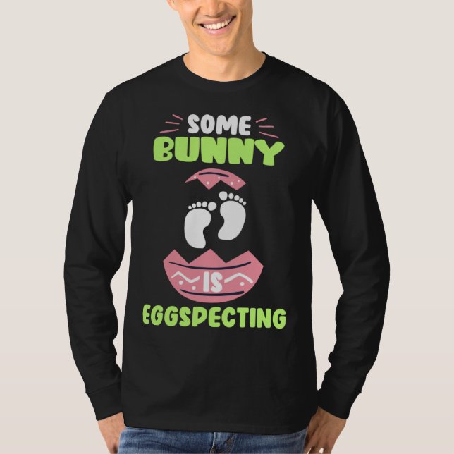 Expecting Parents Easter Bunny Easter Egg specting T-Shirt (Vorderseite)