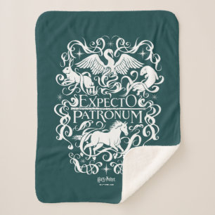 Expecto Patronum Filigree Graphic Sherpadecke