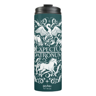 Expecto Patronum Filigree Graphic Thermosbecher