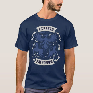 Expecto Patronum Vintage Silhouette Grafik T-Shirt