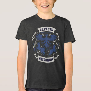Expecto Patronum Vintage Silhouette Grafik Tri-Blend Shirt