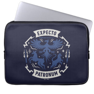 Expecto Patronum Vintage-Silhouetten-Grafik Laptopschutzhülle
