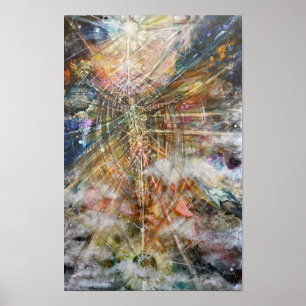 "Exped Human"-Druck Poster