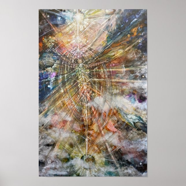 "Exped Human"-Druck Poster (Vorne)