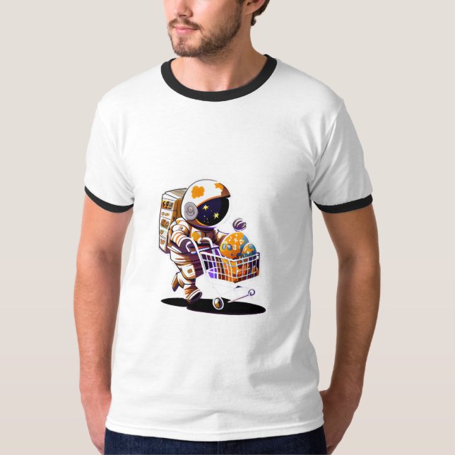 Expedition des Astronauten T-Shirt (Vorderseite)