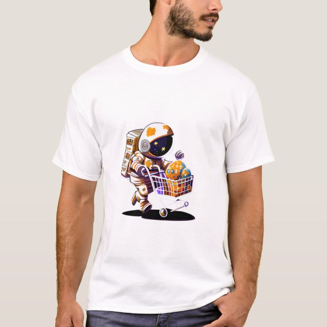 Expedition des Astronauten T-Shirt (Vorderseite)
