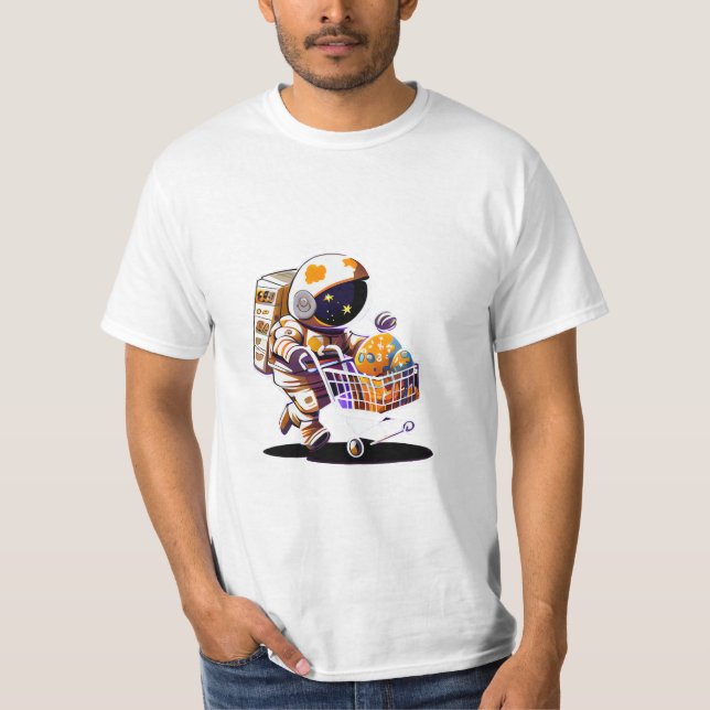 Expedition des Astronauten T-Shirt (Vorderseite)