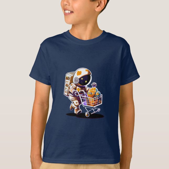 Expedition des Astronauten T-Shirt (Vorderseite)