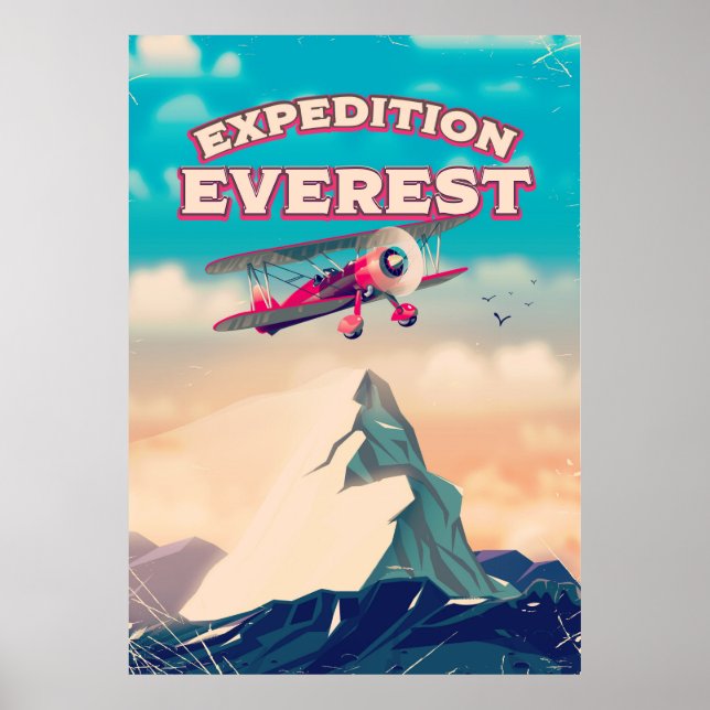 Expedition Everest Travel Poster (Vorne)