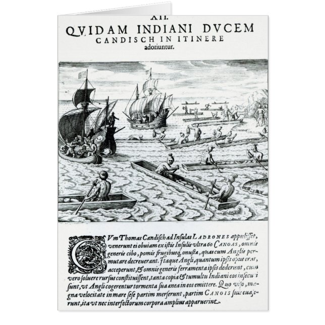 Expedition von Thomas Cavendish (Vorne)