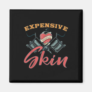 Expensionierte Haut Funny Tattoo Lover für Tattoo Magnet