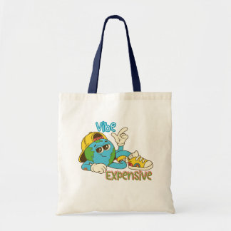 Expensive Vibe – Cool Retro Earth Character Design Tragetasche