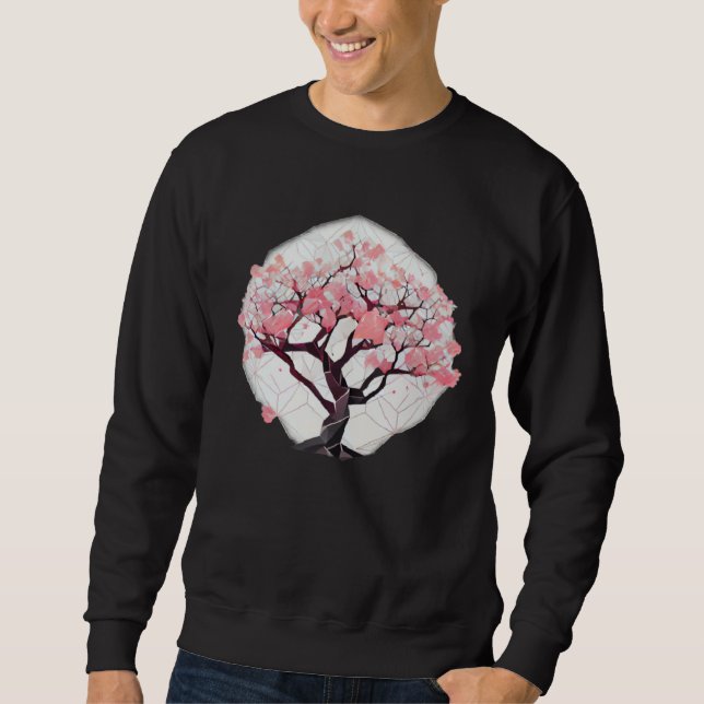 Experience the Magic of Cherry Blossoms with this  Sweatshirt (Vorderseite)