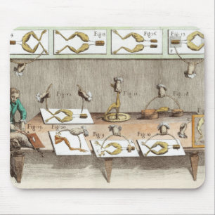 Experiment auf Fröschen Mousepad