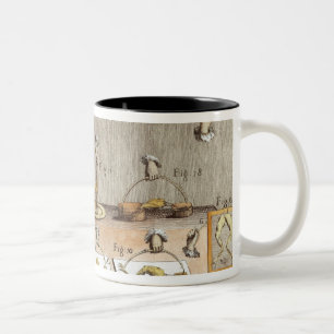 Experiment auf Fröschen Zweifarbige Tasse