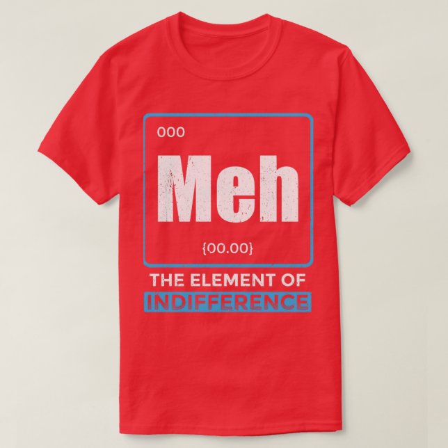 Experiment des chemischen Elements des Physiklehre T-Shirt (Design vorne)