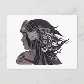 Experimenteller Tinkerer Postkarte