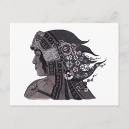 Experimenteller Tinkerer Postkarte