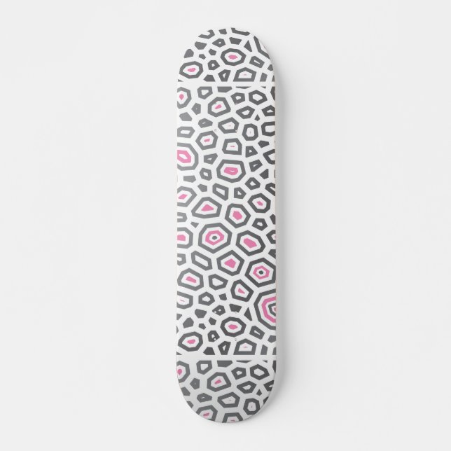 Experimentelles Muster 4 Skateboard (Vorne)