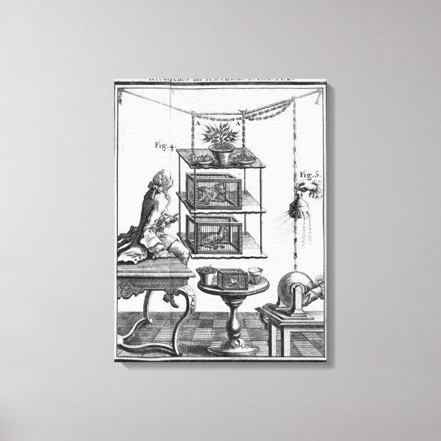 Experimentieren mit Elektrizität Leinwanddruck (Vorderseite)