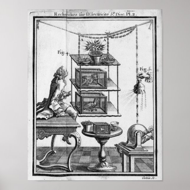 Experimentieren mit Elektrizität Poster (Vorne)
