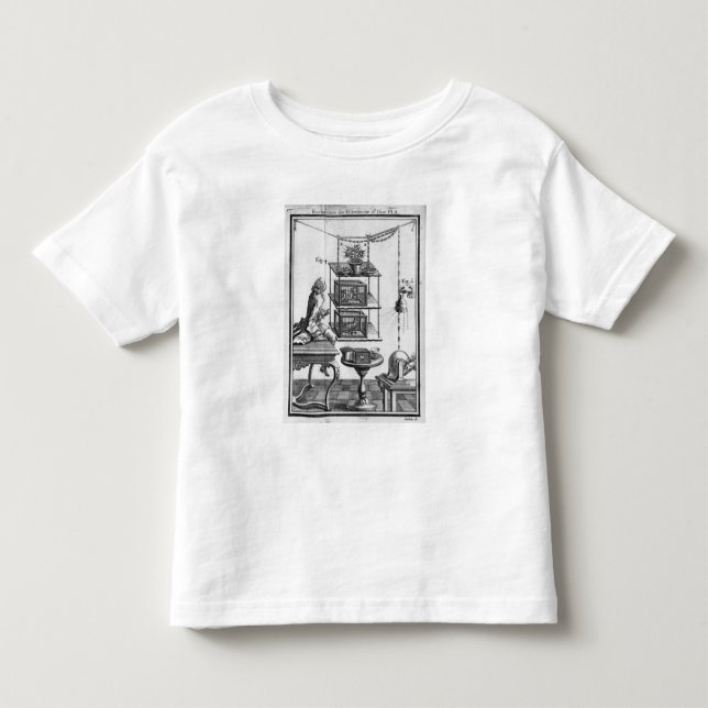 Experimentieren mit Strom Kleinkind T-shirt (Vorderseite)