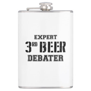 Expert Third Beer Debater Flachmann