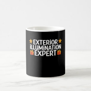 Experte für Außenbeleuchtung Weihnachtslichtdekora Kaffeetasse