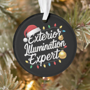 Experte für Außenbeleuchtung Weihnachtslichtdekora Ornament