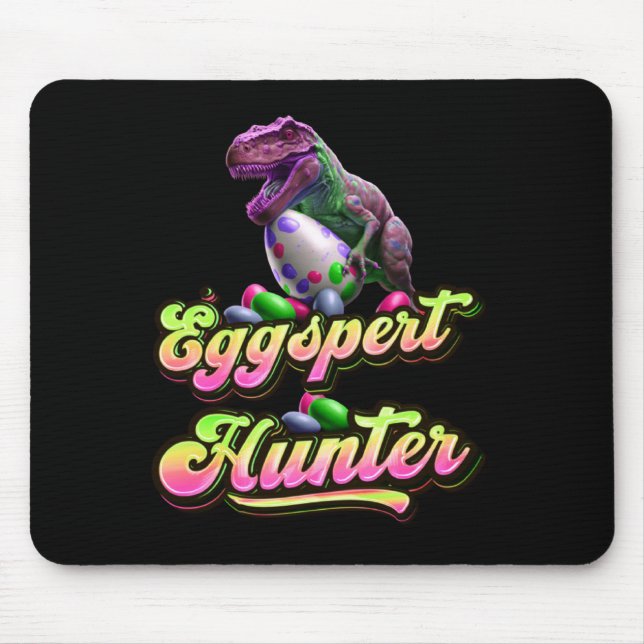 Experte für Ostereier Jäger Ostern Ostern Mousepad (Vorne)