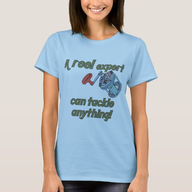 Experten für Angelruten T-Shirt (Vorderseite)