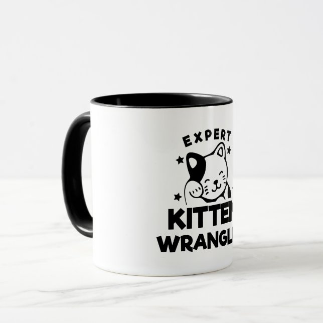 EXPERTEN KITTEN WRANGLER TASSE (Vorderseite Links)