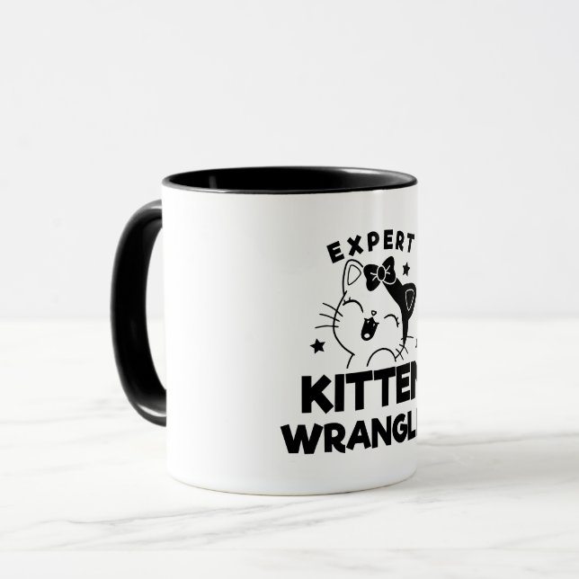 EXPERTEN KITTEN WRANGLER TASSE (Vorderseite Links)