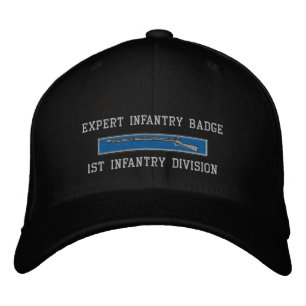 Experteninfantry-Abzeichen Bestickte Baseballkappe