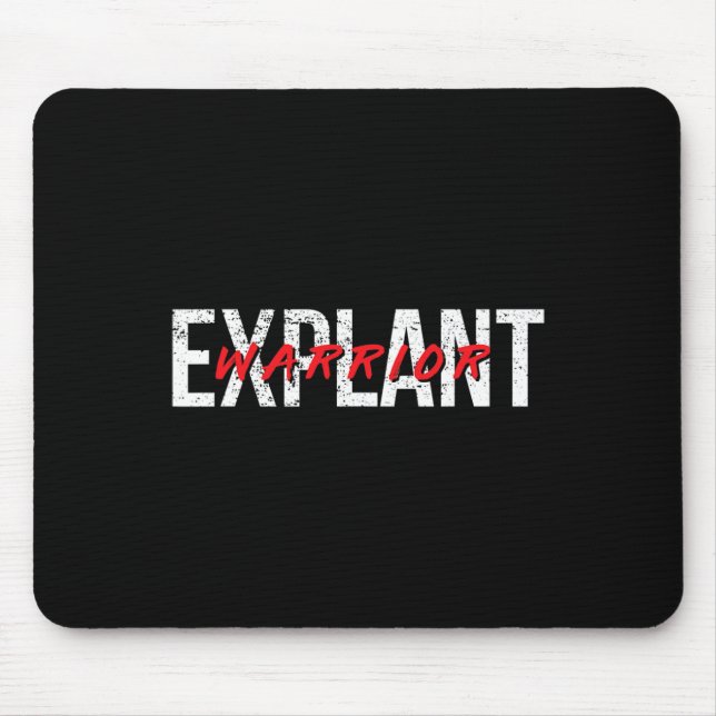 Explantate Brust Implant Krankheit Bewusstsein Kre Mousepad (Vorne)