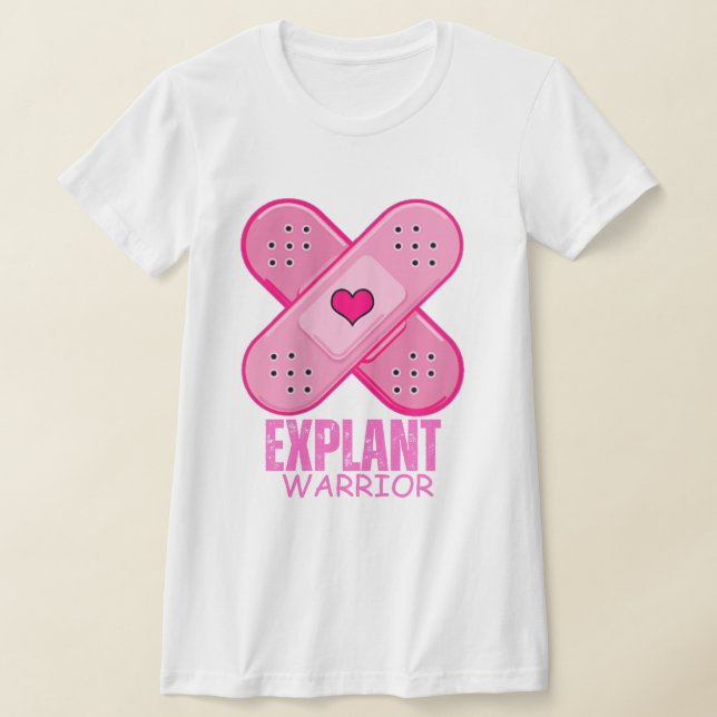 Explantate Brust Implant Krankheit Bewusstsein Kre T-Shirt (Ablage )