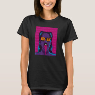Explizite Content Girl Sad Ästhetik Edgy Streetwe T-Shirt